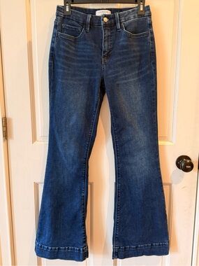 Lovervet  Dark Blue Flare Jeans